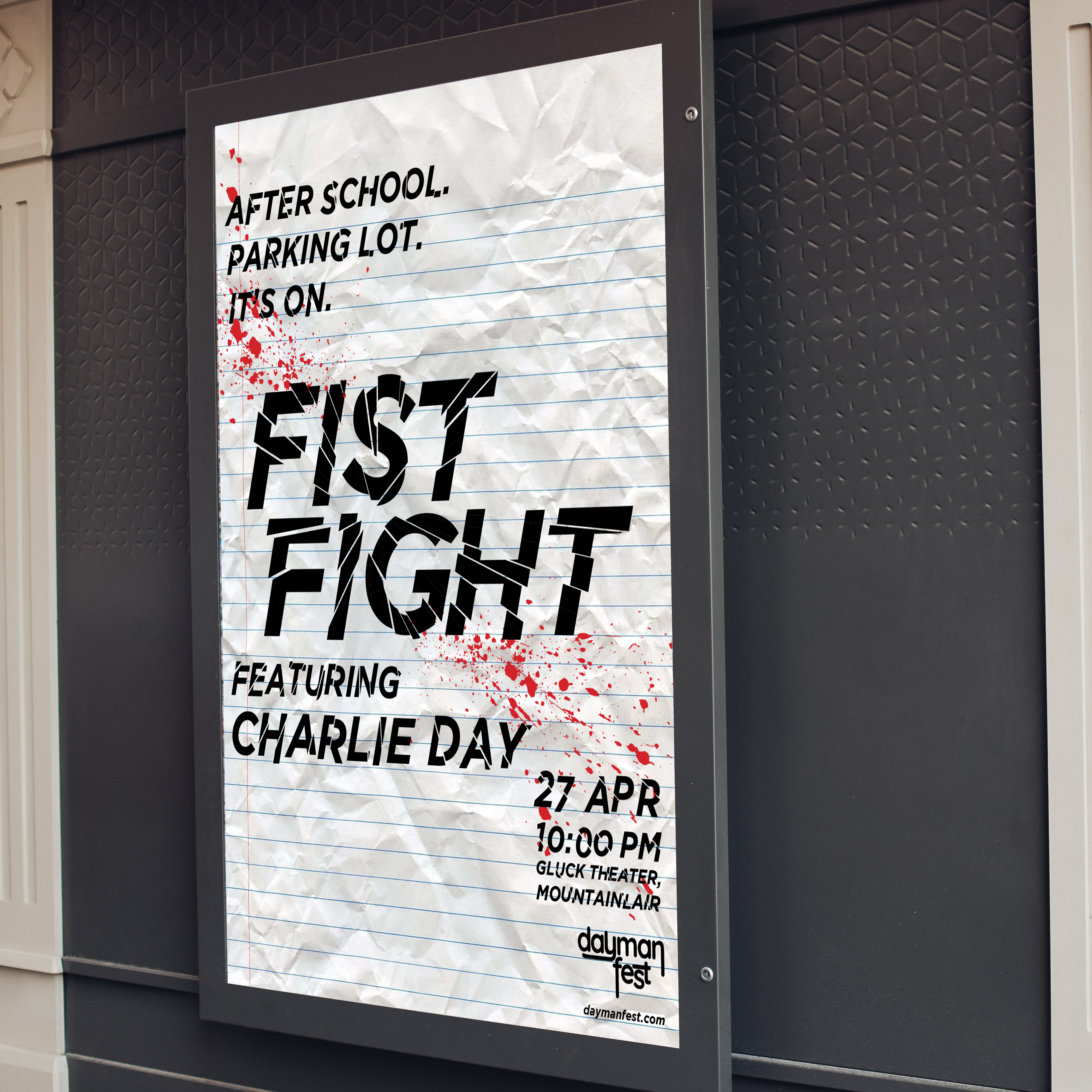 fist fight poster