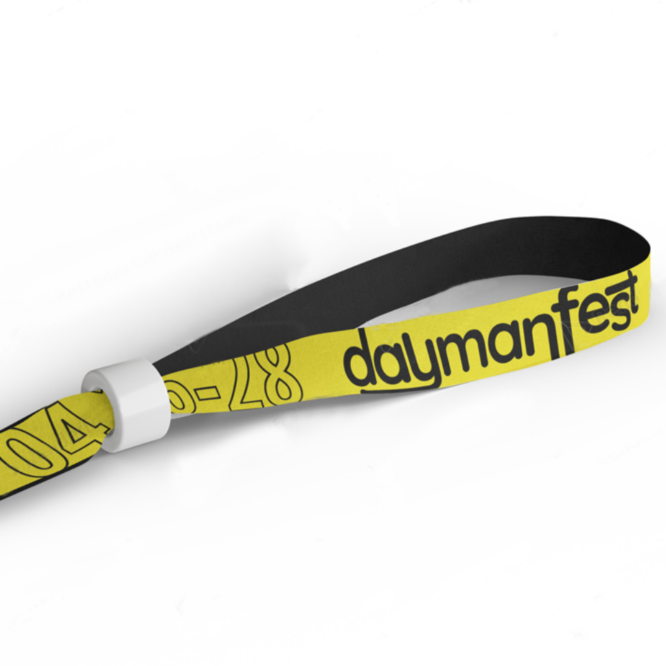 dayman fest fabric wristbands