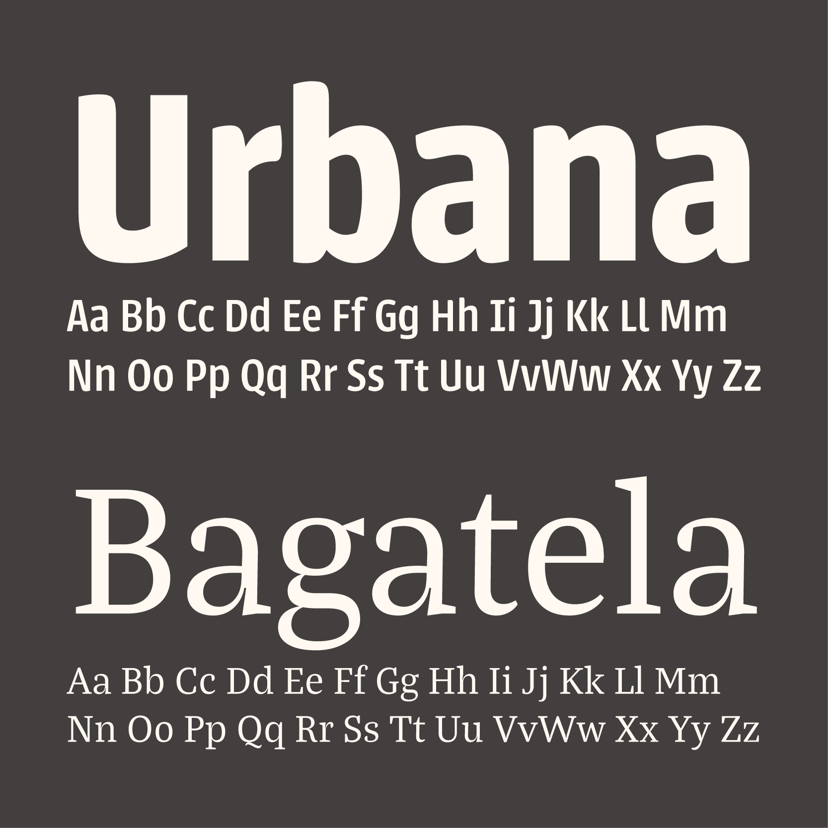 a-z of urbana and bagatela